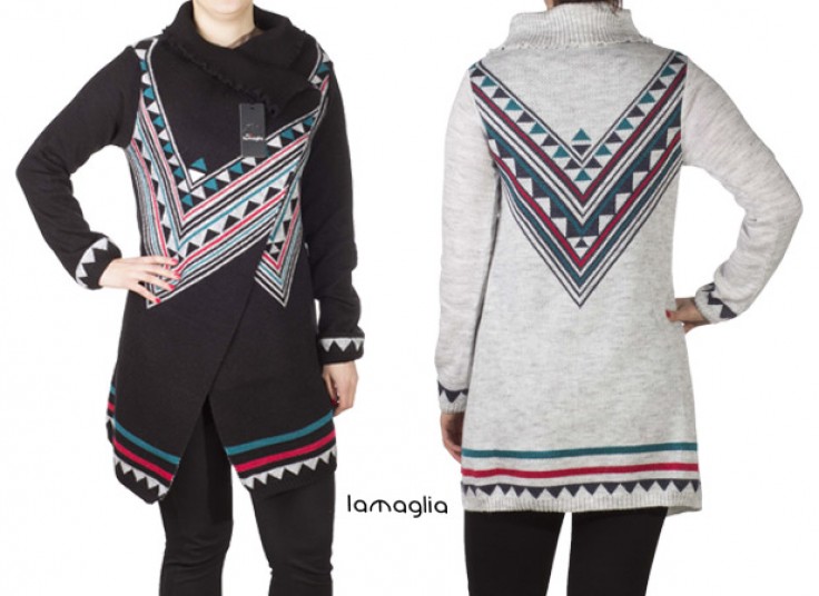 پانچو بافت اسپرت Lamaglia