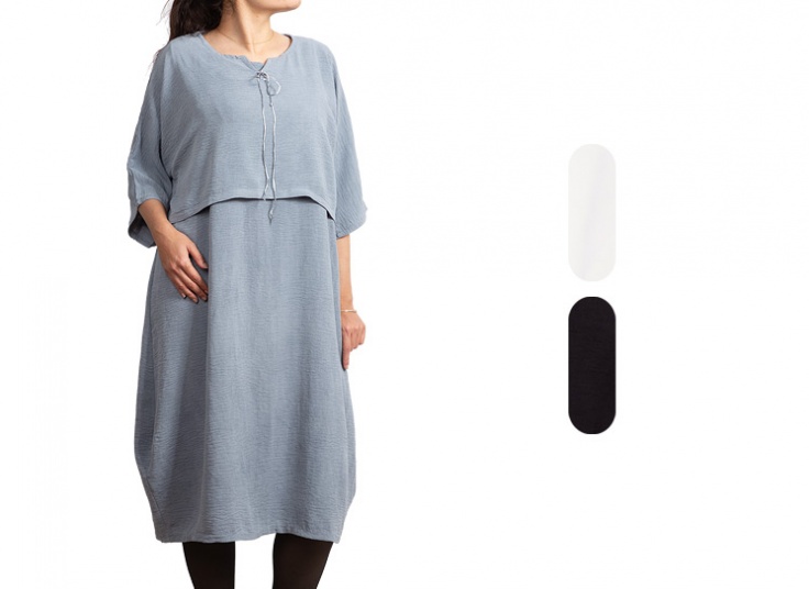 پیراهن ساحلی رویه دار