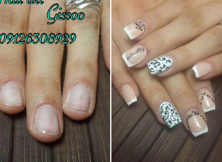 خدمات ناخن سالن زیبایی گیسو