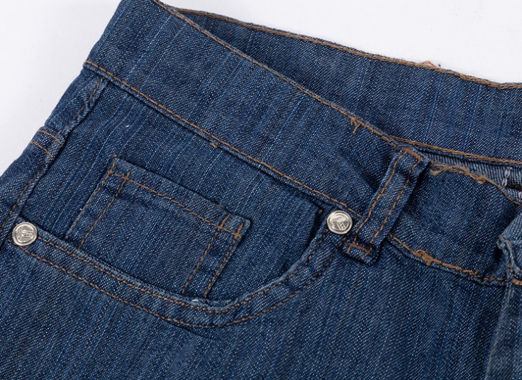 شلوار جین کاغذی دمپا گشاد زنانه