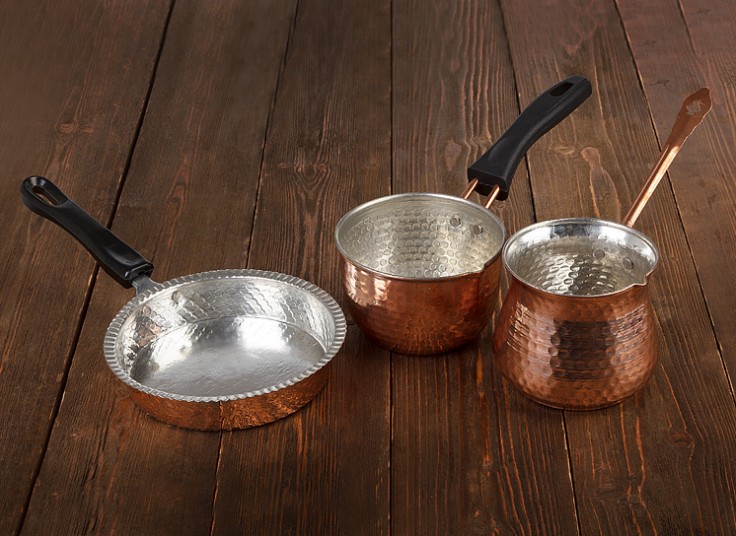 سری جدید ظروف آشپزخانه مسی