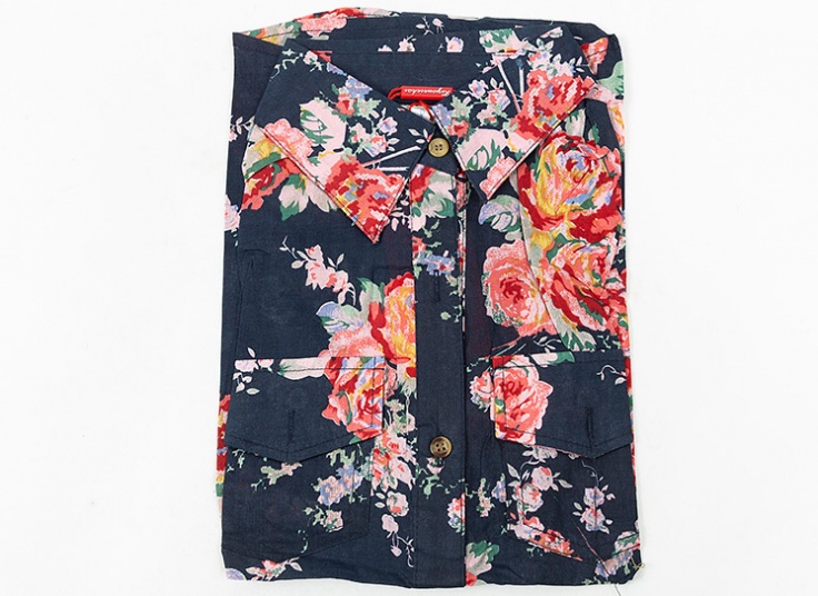 شومیز گلدار زنانه