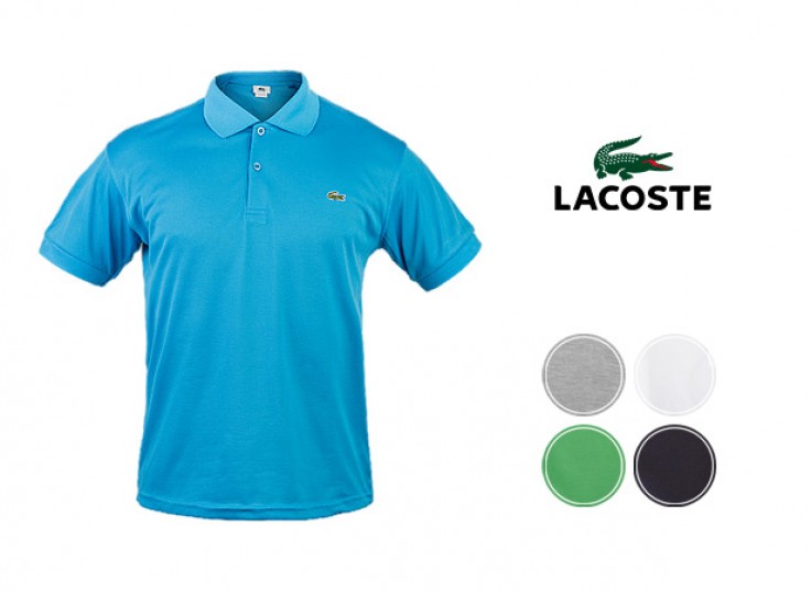 پولوشرت آستین کوتاه طرح LACOSTE