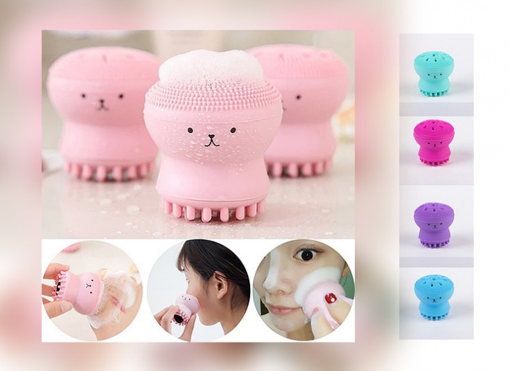 فیس براش دستی سیلیکونی