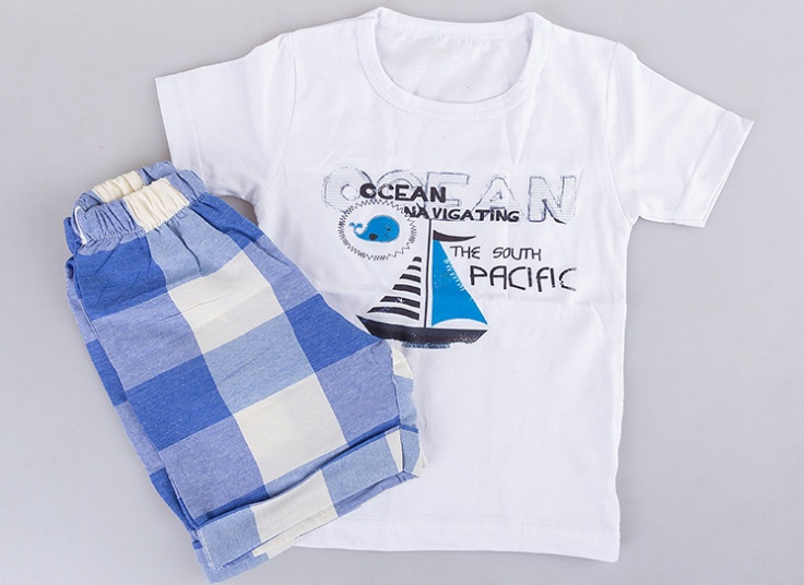 ست تیشرت و شلوارک پسرانه ORIGINAL