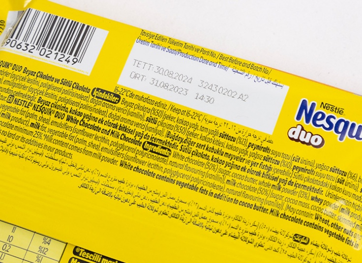 تابلت شکلات شیری Nesquik Nestle
