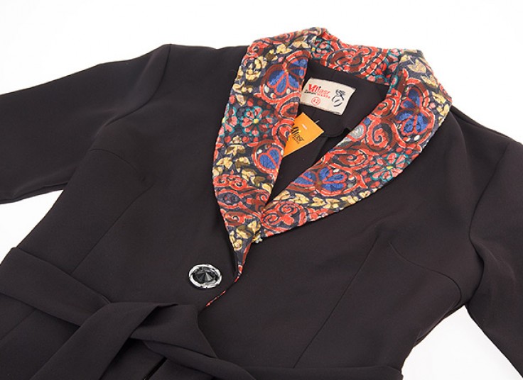 مانتو مجلسی یقه آرشال