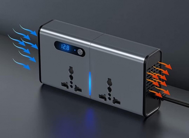 اینورتر و شارژر خودرو مدل 7612