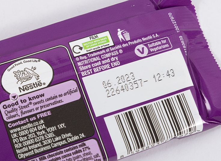 شکلات تخته ای Quality street