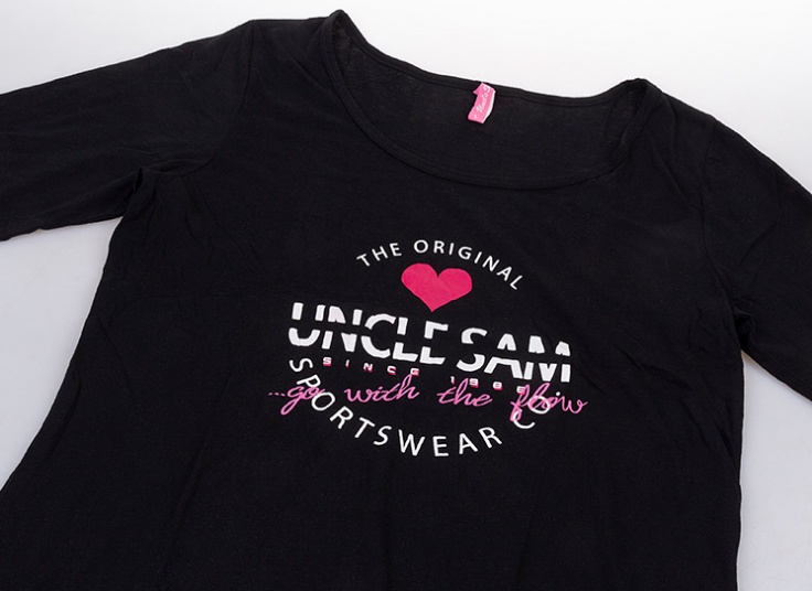 تیشرت آستین سه ربع UncleSam