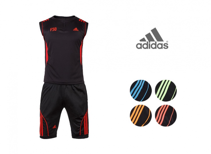 ست رکابی و شورت ورزشی adidasF50