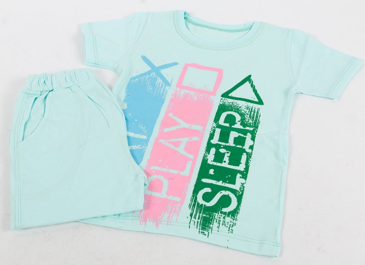 تیشرت شلوارک بچگانه طرح Ps