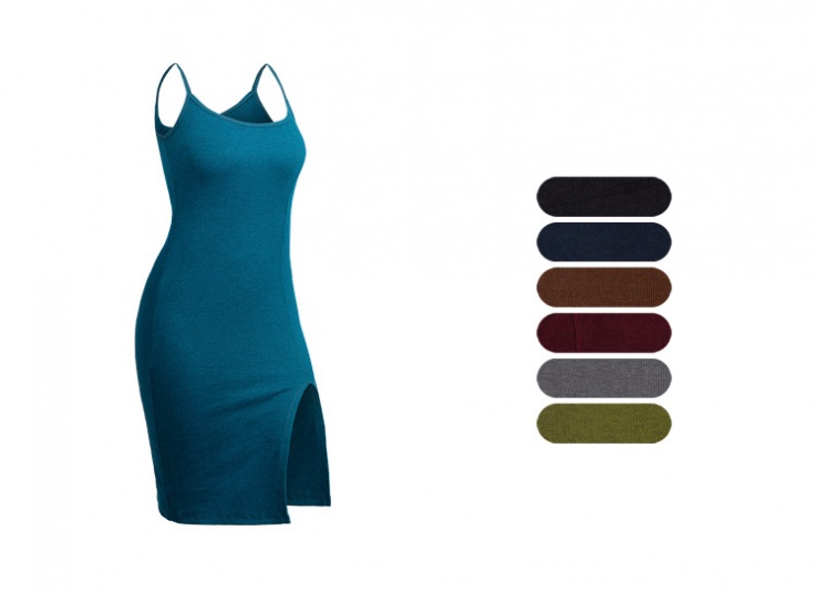 پیراهن ماکسی جلو چاکدار