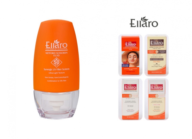 انواع کرم ضدآفتاب Ellaro