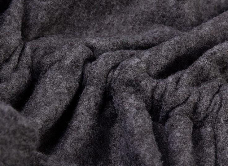 مانتو پشمی کلاهدار Maygol