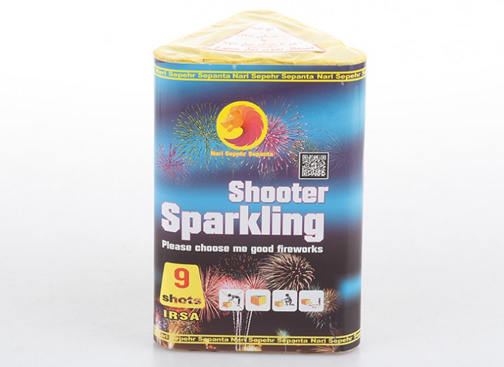 فشفشه آبشار دو قلو