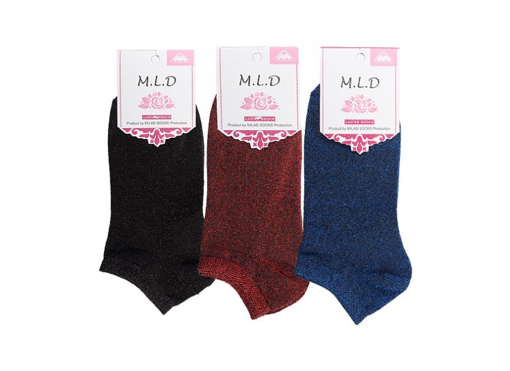 جوراب ساق کوتاه لمه ای MLD