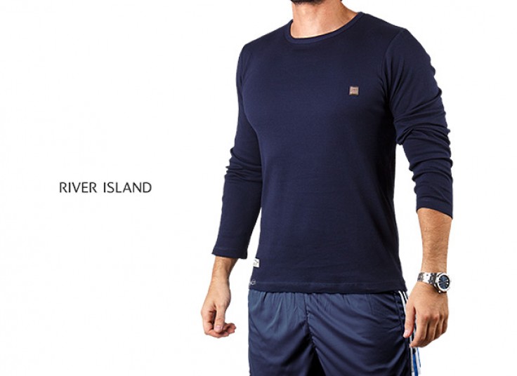 تیشرت آستین بلند مردانه River Island