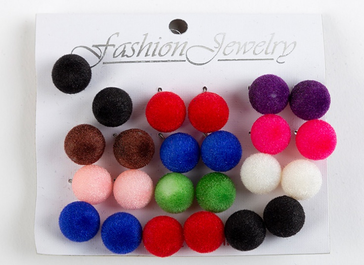 گوشواره میخی 12 عددی