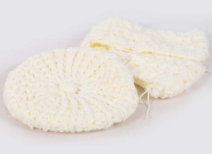 ست کلاه فرانسوی و شال گردن