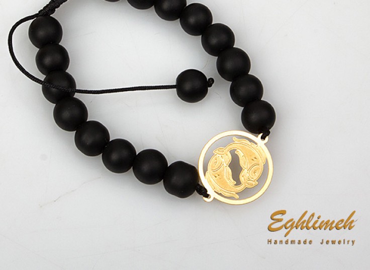 دستبند مهره ماه تولد اقلیمه