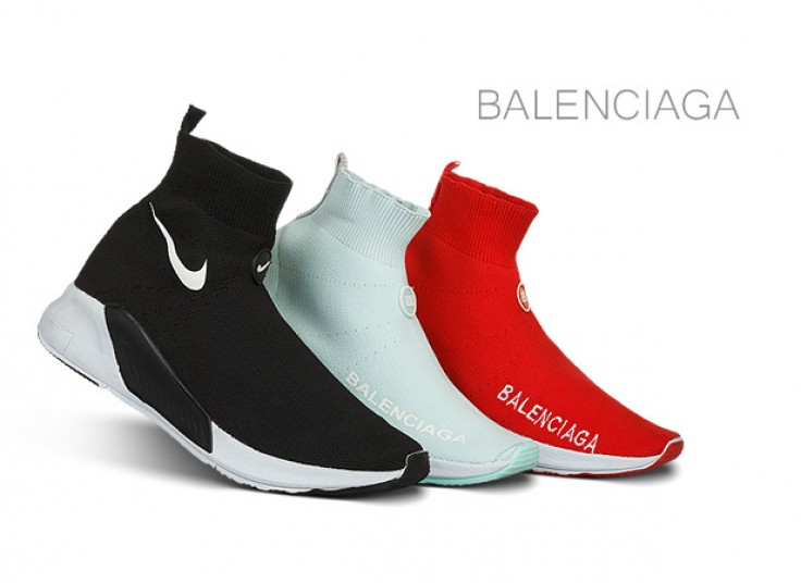 کفش جورابی طرح BALENCIAGA