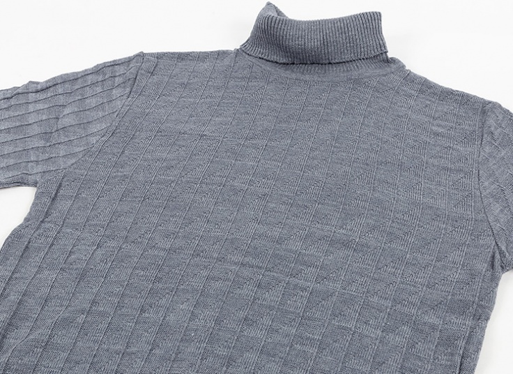 یقه اسکی بافت طرحدار