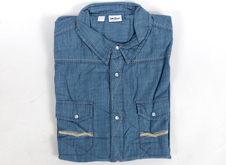 پیراهن جین مردانه John Baner