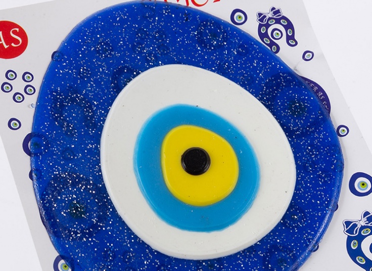 استیکر سیلیکونی چشم نظر