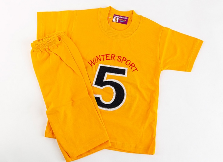 تیشرت و شلوار برمودا بچگانه Winter Sport