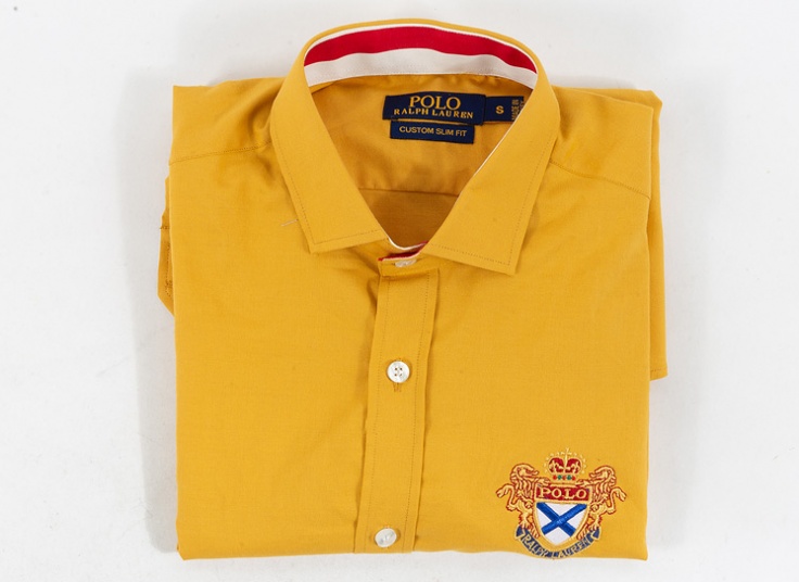 پیراهن مردانه آستین بلند طرح Polo