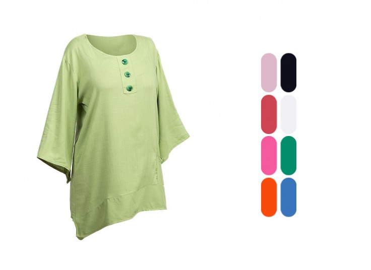 تونیک لینن تک جیب