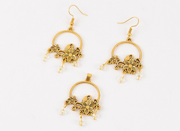 نیم ست طرح گل