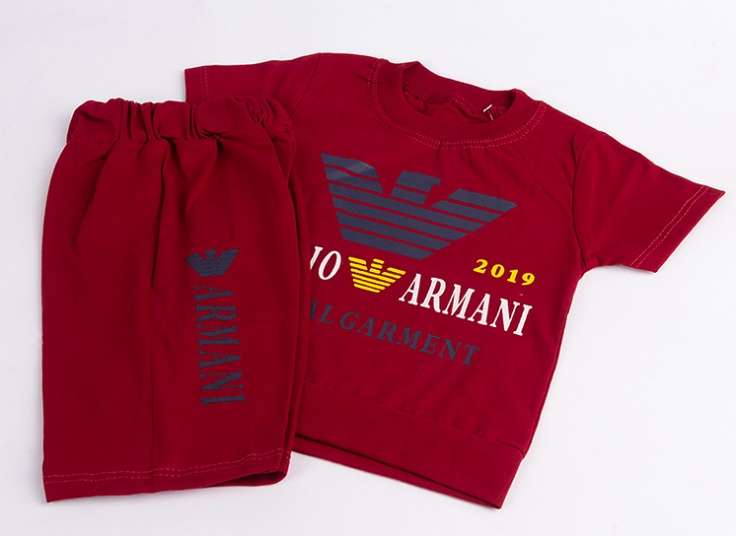 تیشرت و شلوارک پسرانه various logo