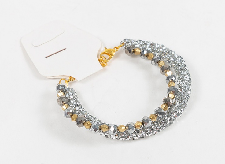 دستبند طرح کریستال