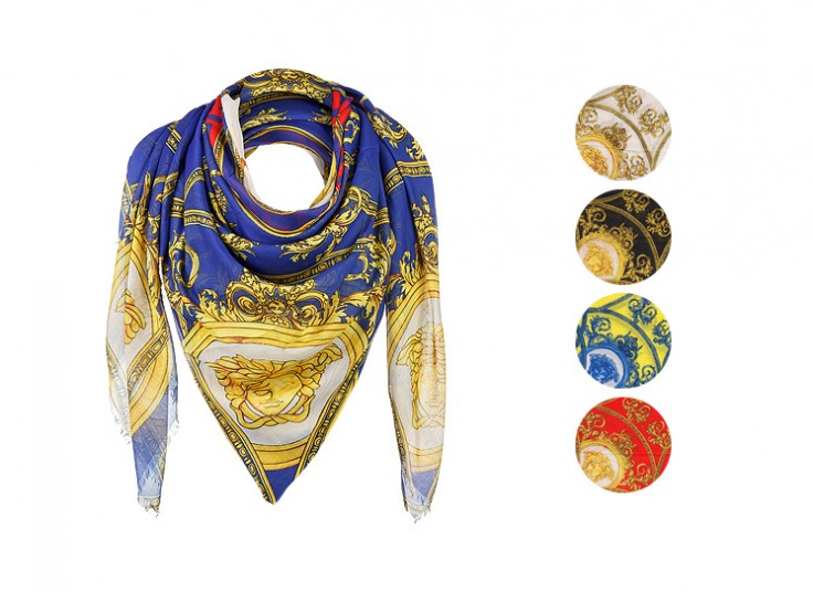 روسری نخی طرح Versace
