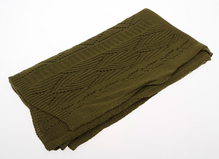 شال بافت زمستانی Knitted Rhombus