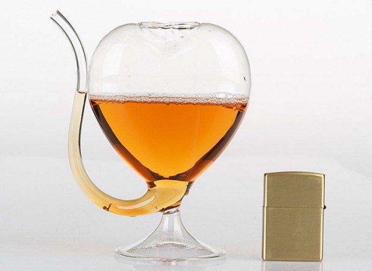 لیوان نی دار طرح قلب