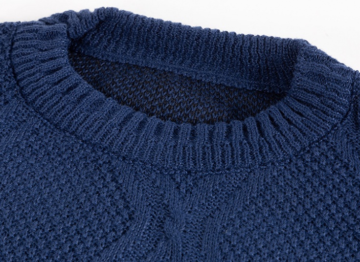 پلیور بافت یقه گرد مردانه