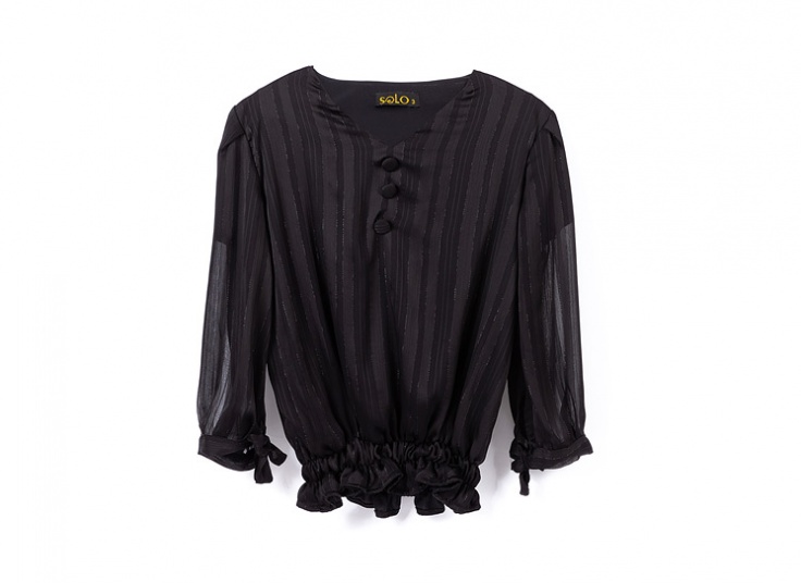 شومیز حریر مجلسی یقه هفت