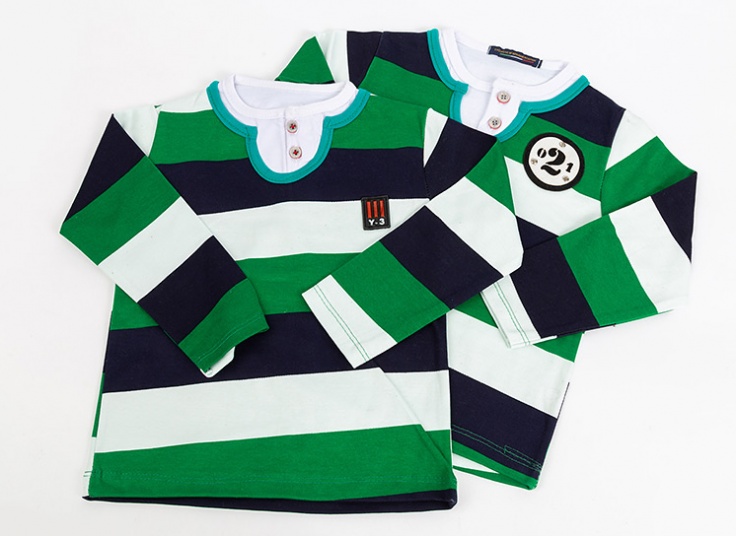 بلوز آستین بلند بچگانه