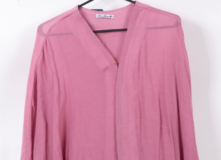 مانتو خفاشی آستین گره ای