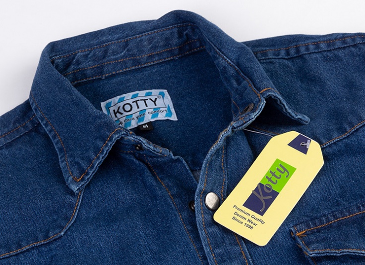 پیراهن جین ضخیم مردانه KOTTY