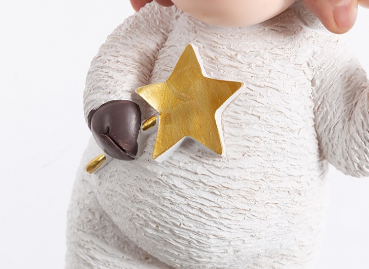 مجسمه گوسفند سینی دار