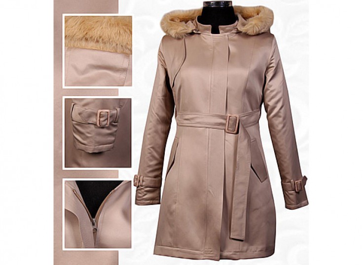 کاپشن زنانه شاپرک