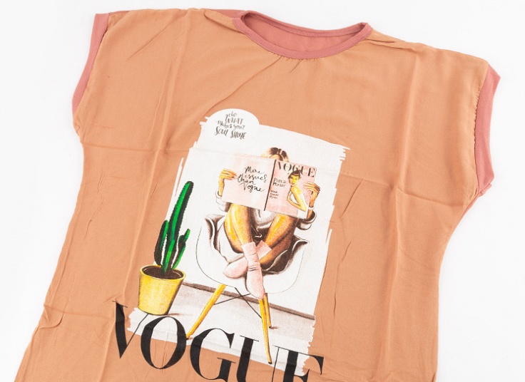 تیشرت نخی زنانه