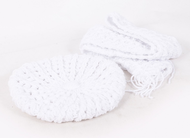 ست کلاه فرانسوی و شال گردن