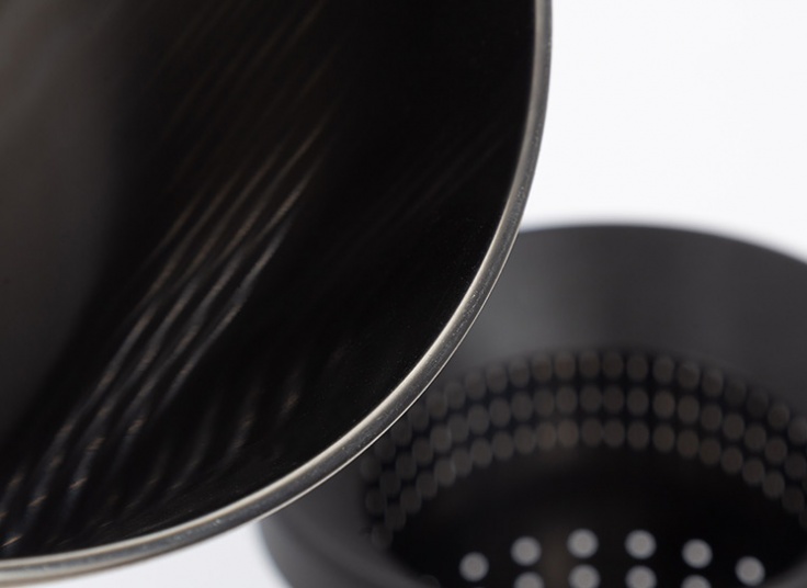 سطل استیل دوقلو New Home