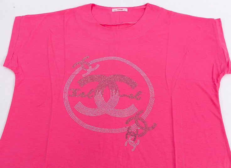 تاپ سایز بزرگ طرح Chanel