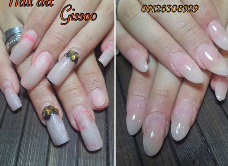 خدمات ناخن سالن زیبایی گیسو